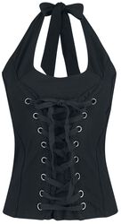 Top with lacing from Black Premium by EMP Top with lacing from Black Premium by EMP